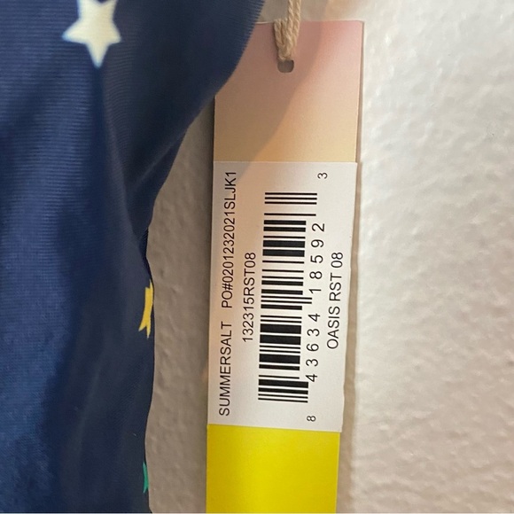 Summersalt x The Home Edits Oasis Deep Sea One Piece Stars Swimsuit - Picture 6 of 6